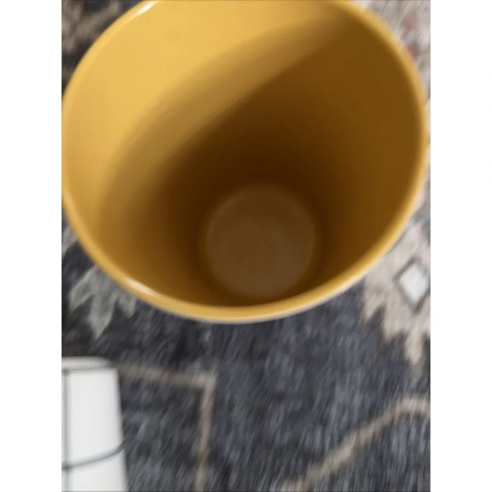 (14) Hearth & Hand Grid Pattern Melamine Drinkware Gray/Cream/Gold Cups